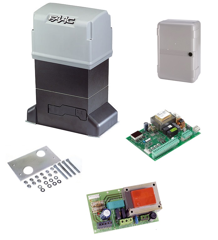 BOX 844 Z12 ELECTROFREIN AVEC ELECTRONIQUE 578D PORTAIL COULISSANT FAAC