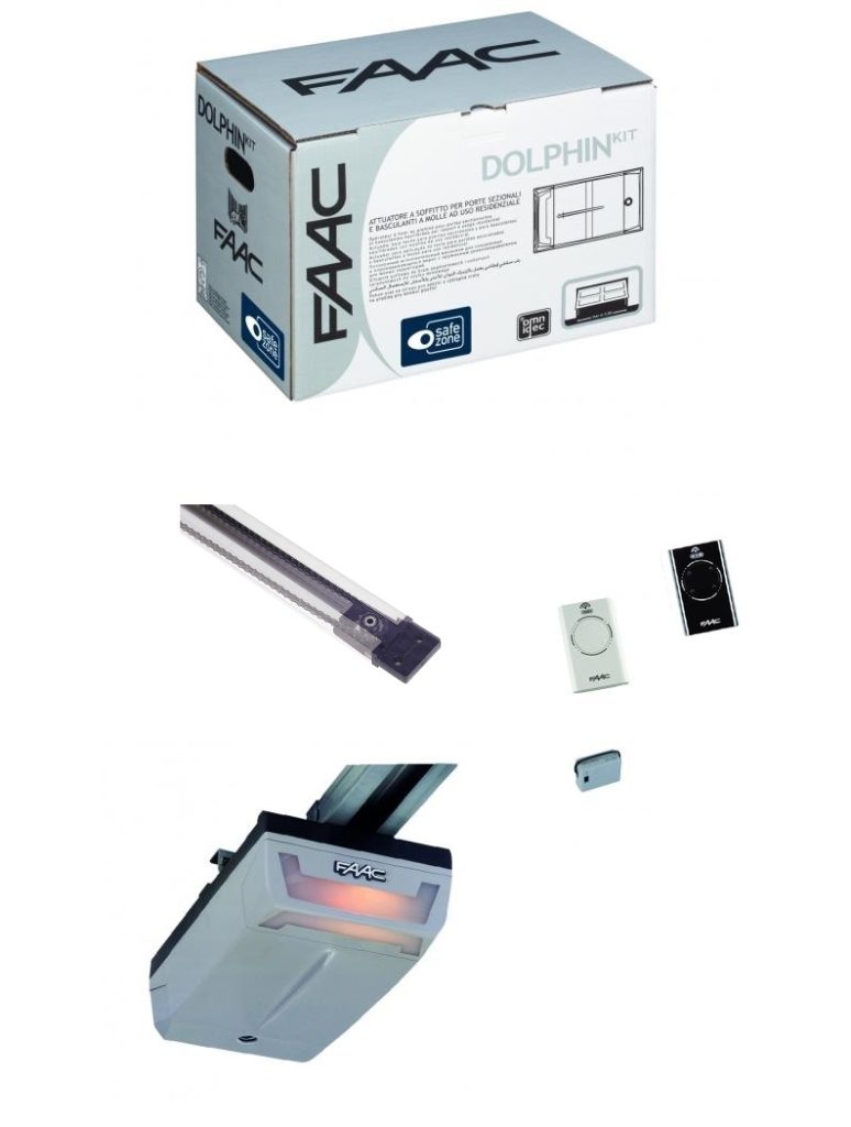Image du produit KIT DOLPHIN D600 RAIL COURROIE Motorisation porte de garage FAAC 24V #1 (KIT_DOLPHIN_D600_D700_D1000_AVEC_RAIL_FAAC.jpg)