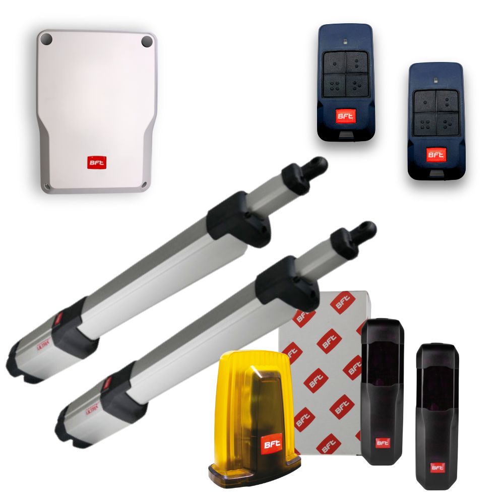 KIT KUSTOS LONG ULTRA BT B40 Motorisation portail 2 battants BFT 24V